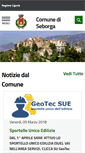 Mobile Screenshot of comuneseborga.it